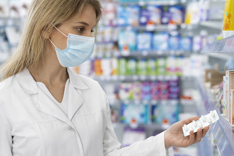 acondicionamento de amostras farmaceuticas
