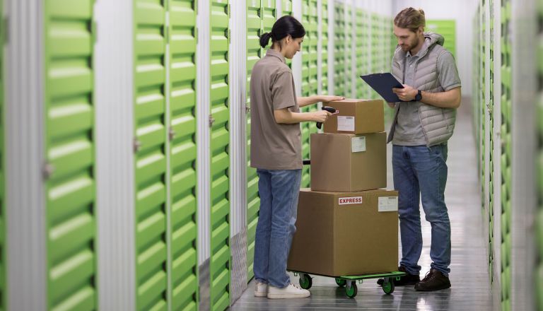 box de self storage para e-commerce em Salvador organizado