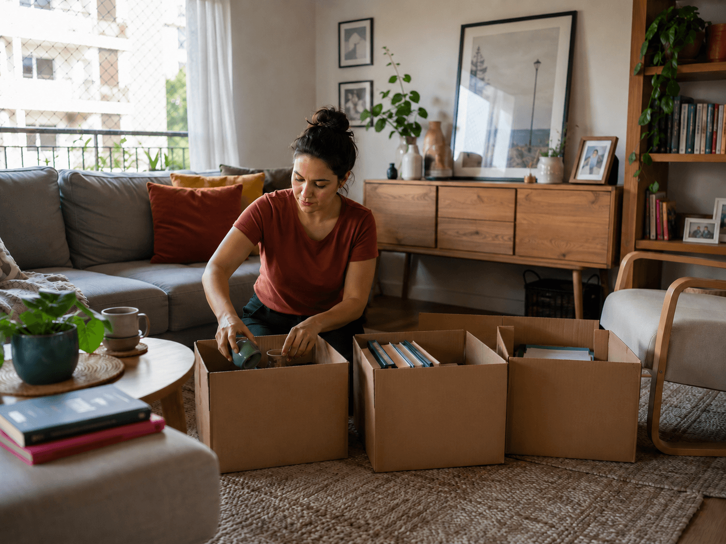 Minimalismo e self storage para organizar a casa