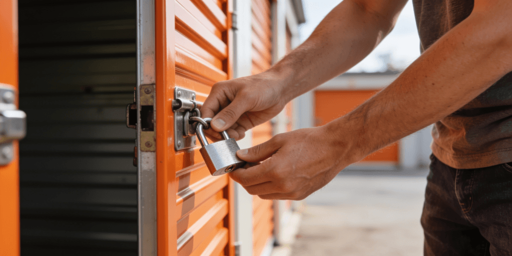 Self storage seguro com box privativo