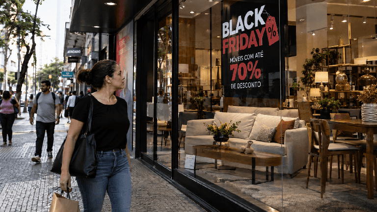 black friday falta de espaço moveis